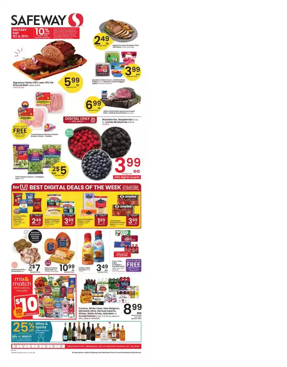 Safeway catalogue | Current special promotions | 2026-09-30T00:00:00.000Z - 2026-10-06T00:00:00.000Z