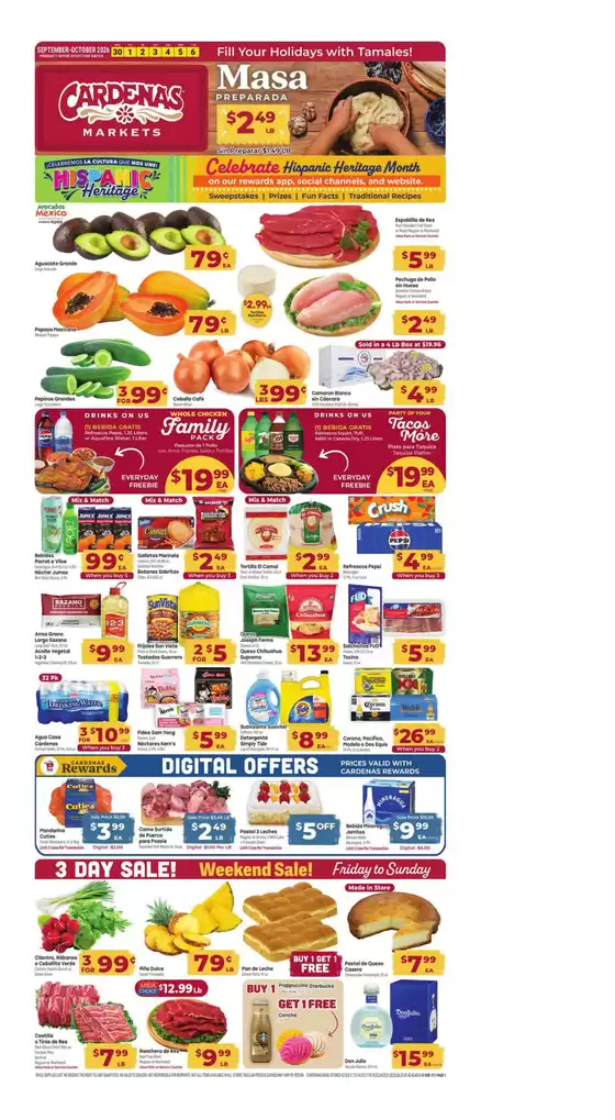 Cardenas catalogue in Chino Hills CA | Save now with our deals | 2026-09-30T00:00:00.000Z - 2026-10-06T00:00:00.000Z