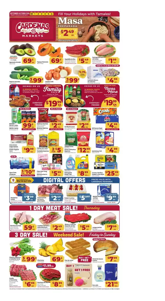Cardenas catalogue | Our best bargains | 2026-09-30T00:00:00.000Z - 2026-10-06T00:00:00.000Z