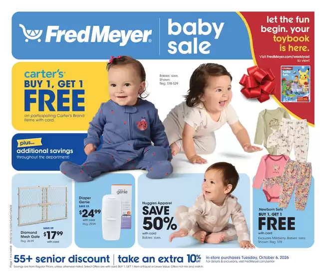 Fred Meyer catalogue | Top offers for all bargain hunters | 2026-09-30T00:00:00.000Z - 2026-10-13T00:00:00.000Z