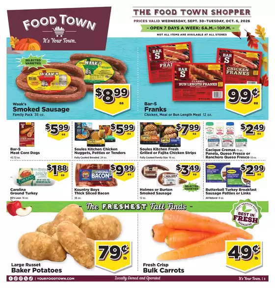 Food Town catalogue in Richmond TX | FoodTownInStoreAd | 2026-09-30T00:00:00.000Z - 2026-10-14T00:00:00.000Z