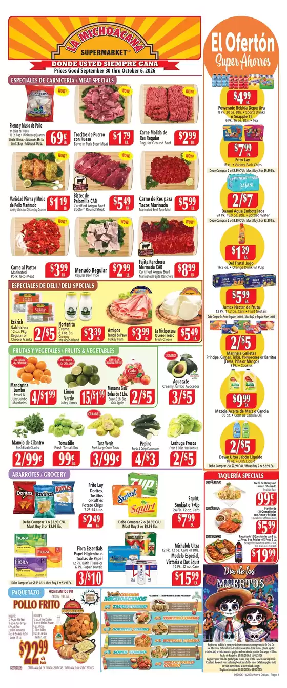 El Ahorro catalogue | Top offers for smart savers | 2026-09-30T00:00:00.000Z - 2026-10-06T00:00:00.000Z