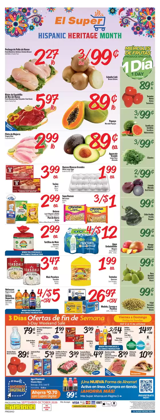 El Super catalogue | New offers to discover | 2026-09-30T00:00:00.000Z - 2026-10-06T00:00:00.000Z