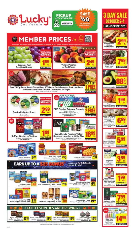 Lucky Supermarkets catalogue | Weekly | 2026-09-30T00:00:00.000Z - 2026-10-06T00:00:00.000Z