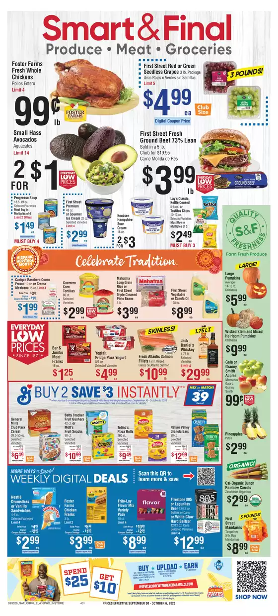 Smart & Final catalogue in Covina CA | Our best bargains | 2026-09-30T00:00:00.000Z - 2026-10-01T00:00:00.000Z
