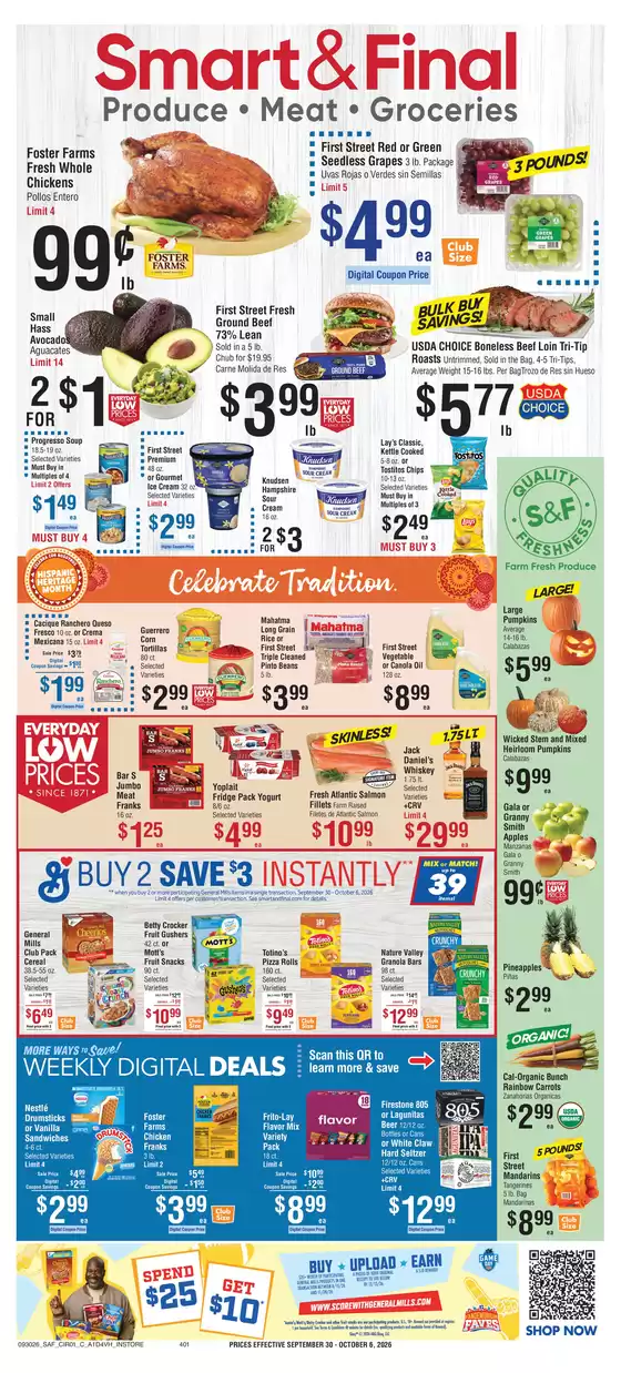 Smart & Final catalogue in Covina CA | Special offers for you | 2026-09-30T00:00:00.000Z - 2026-10-01T00:00:00.000Z