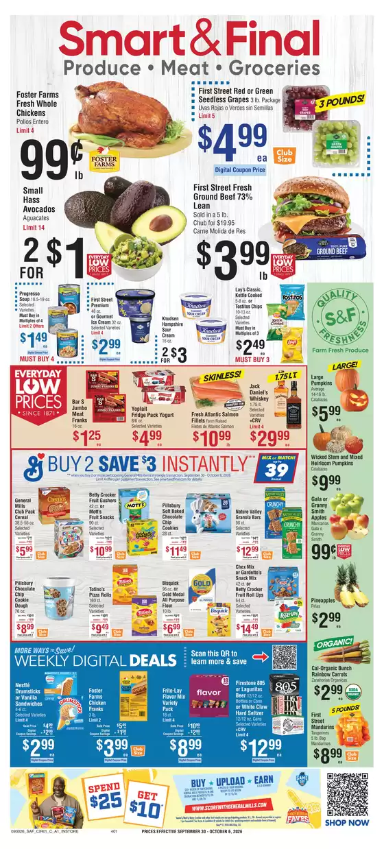 Smart & Final catalogue in Lodi CA | Weekly Ad Savings (09/30/2026 - 10/06/2026) | 2026-09-30T00:00:00.000Z - 2026-10-01T00:00:00.000Z