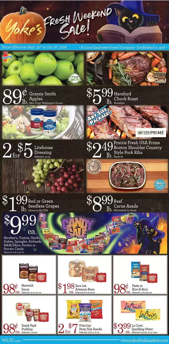Yoke's Fresh Market catalogue | Yoke's Fresh Market Weekly Ad | 2026-09-30T00:00:00.000Z - 2026-10-06T00:00:00.000Z