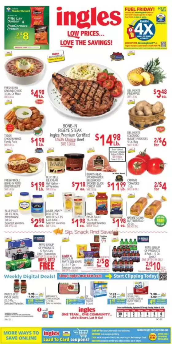 Ingles Markets catalogue | Exclusive deals for our customers | 2026-09-30T00:00:00.000Z - 2026-10-06T00:00:00.000Z