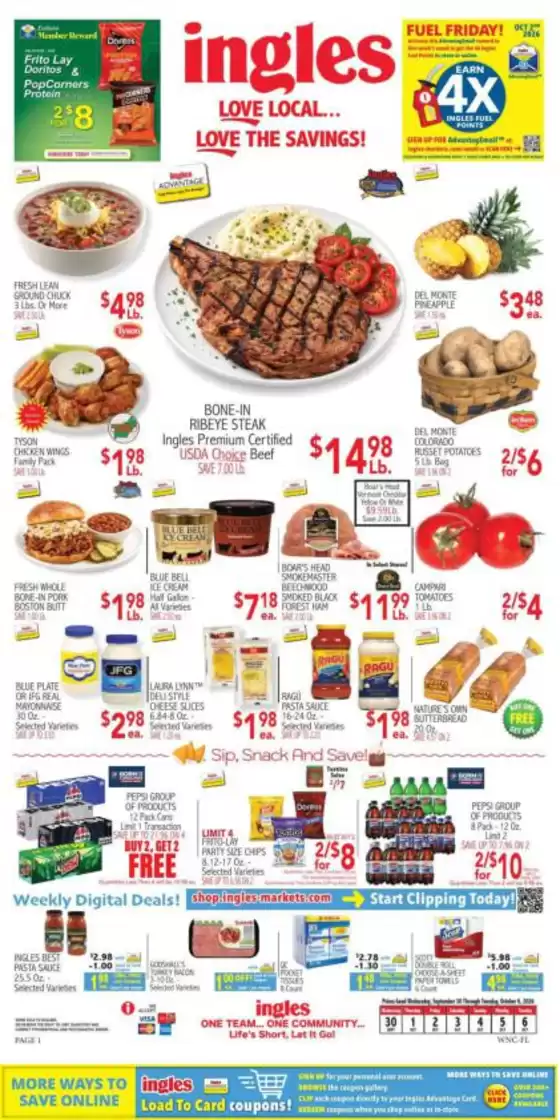 Ingles Markets catalogue | Current deals and offers | 2026-09-30T00:00:00.000Z - 2026-10-06T00:00:00.000Z