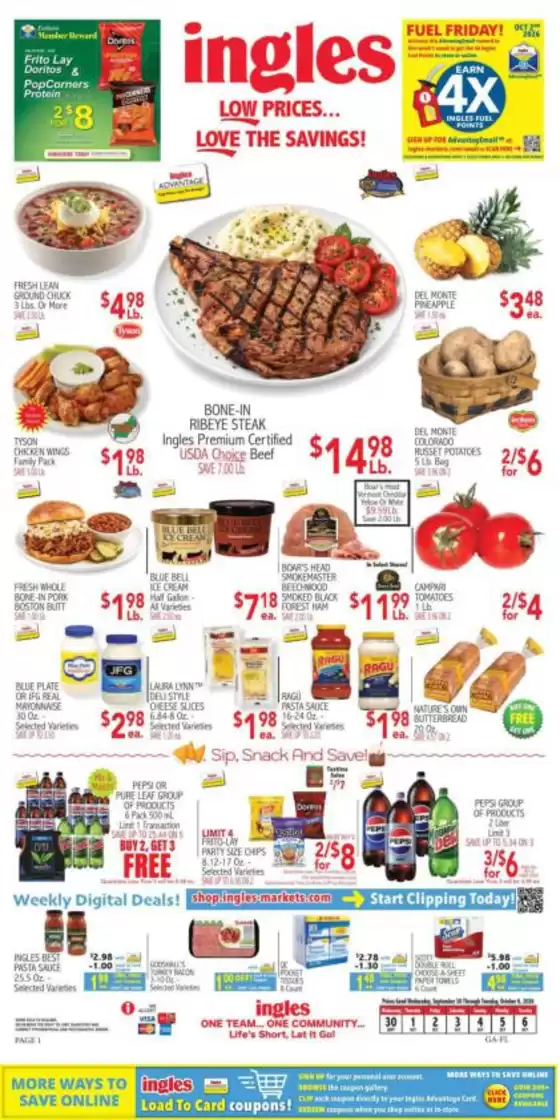 Ingles Markets catalogue in Decatur GA | Discounts and promotions | 2026-09-30T00:00:00.000Z - 2026-10-06T00:00:00.000Z