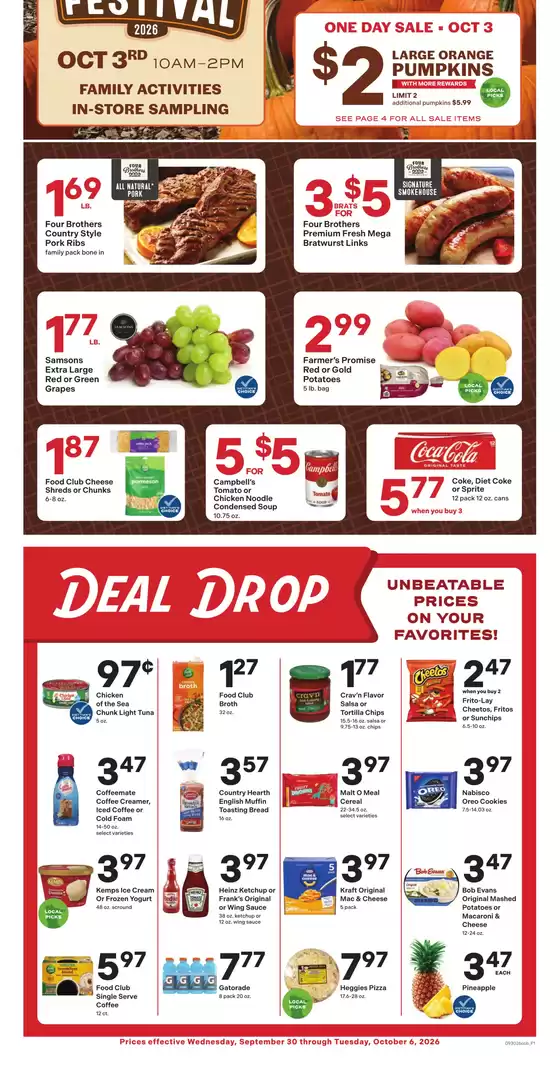 Coborn's catalogue in Robbinsdale MN | Coborns weekly ad | 2026-09-30T00:00:00.000Z - 2026-10-06T00:00:00.000Z