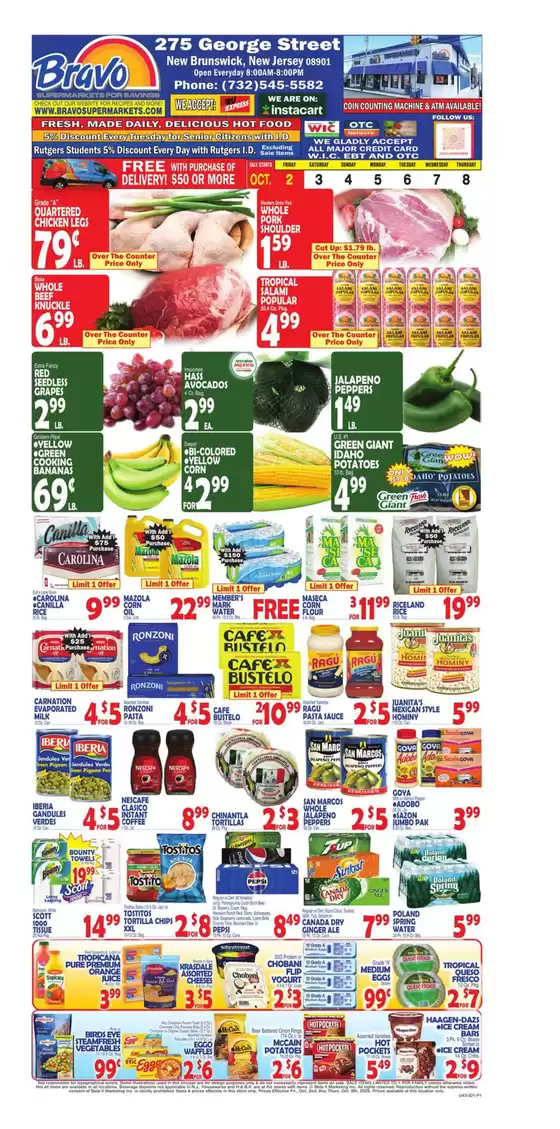 Bravo Supermarkets catalogue | Save now with our deals | 2026-10-02T00:00:00.000Z - 2026-10-08T00:00:00.000Z