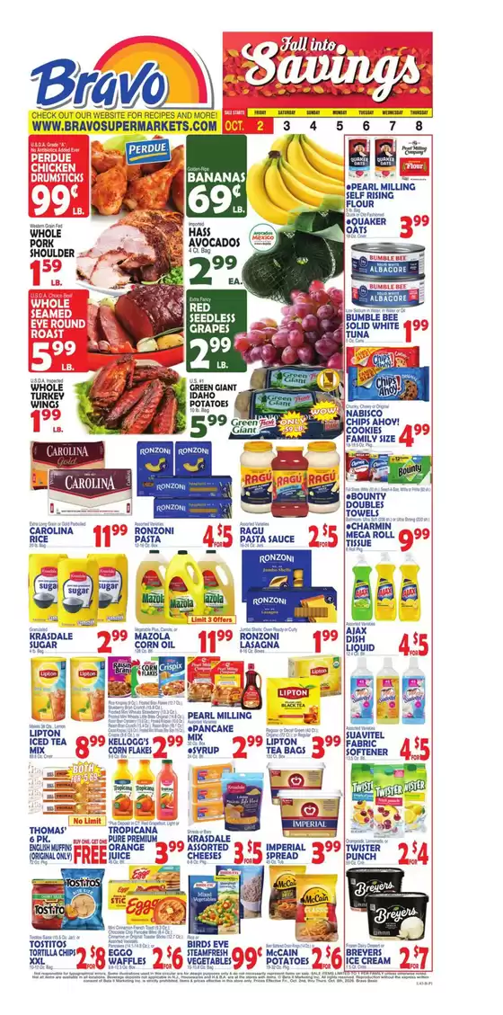 Bravo Supermarkets catalogue | Current bargains and offers | 2026-10-02T00:00:00.000Z - 2026-10-08T00:00:00.000Z