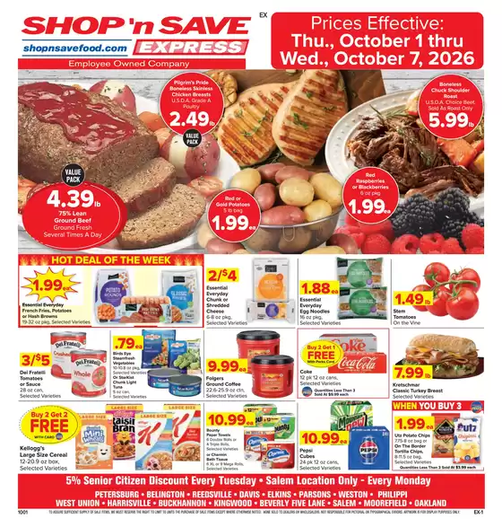 Shop 'n Save catalogue | Great offer for all customers | 2026-10-01T00:00:00.000Z - 2026-10-07T00:00:00.000Z