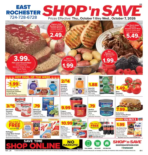 Shop 'n Save catalogue | Our best bargains | 2026-10-01T00:00:00.000Z - 2026-10-07T00:00:00.000Z