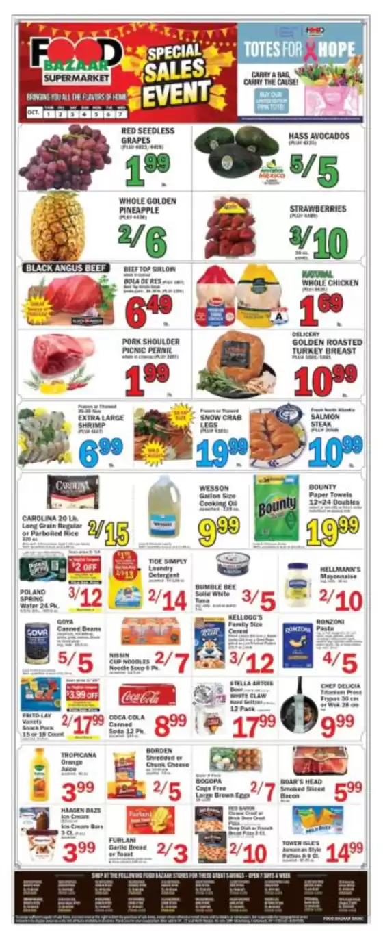 Food Bazaar catalogue | Current special promotions | 2026-10-01T00:00:00.000Z - 2026-10-07T00:00:00.000Z
