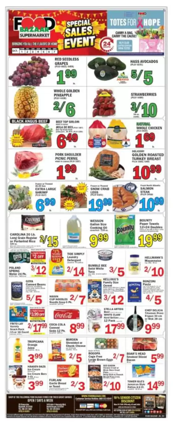 Food Bazaar catalogue | Our best offers for you | 2026-10-01T00:00:00.000Z - 2026-10-07T00:00:00.000Z