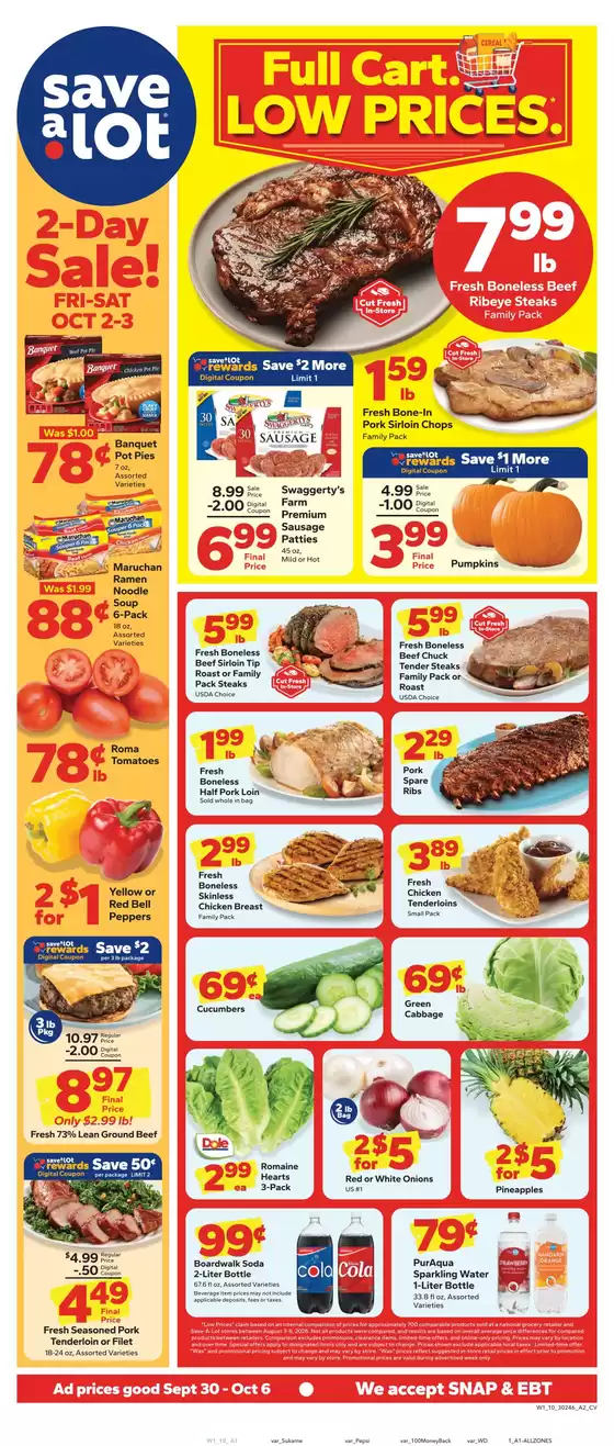 Save a Lot catalogue | Offers for bargain hunters | 2026-09-30T00:00:00.000Z - 2026-10-06T00:00:00.000Z