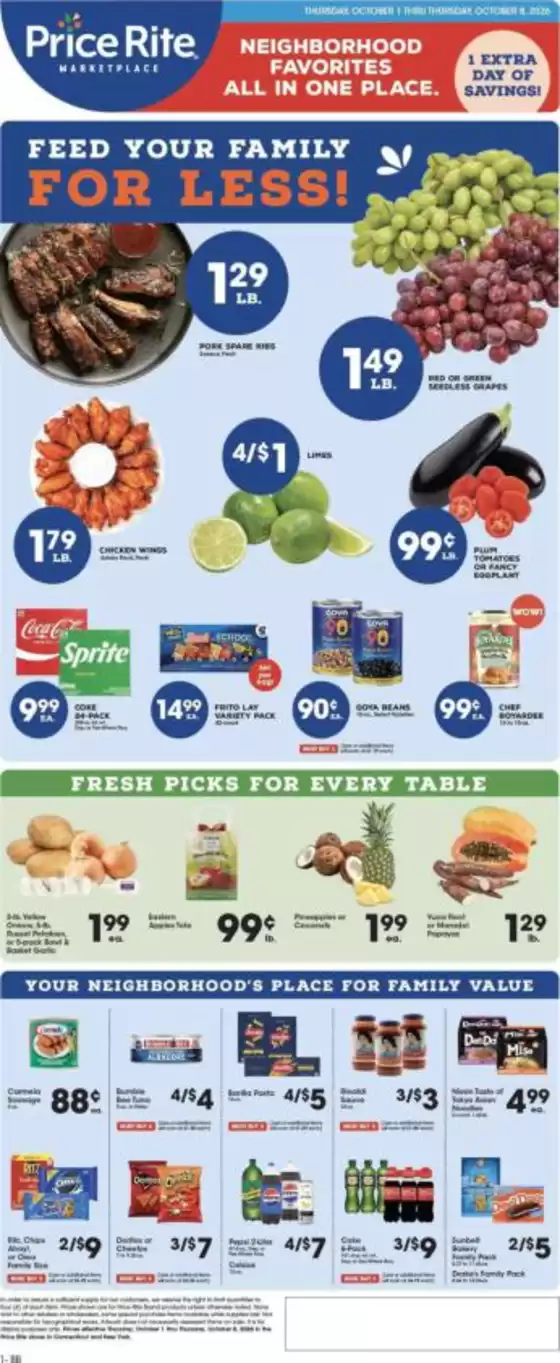 Price Rite catalogue in Barrington NJ | Weekly Ads Price Rite | 2026-10-01T00:00:00.000Z - 2026-10-08T00:00:00.000Z