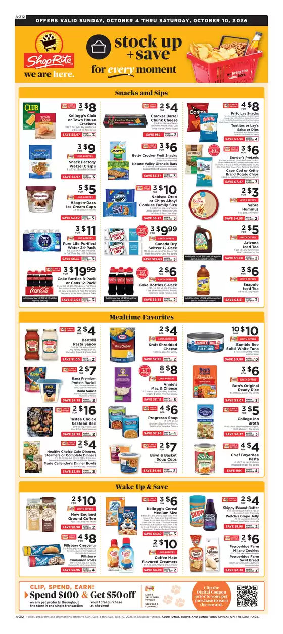 ShopRite catalogue in Barrington NJ | Great offer for bargain hunters | 2026-10-01T00:00:00.000Z - 2026-10-10T00:00:00.000Z