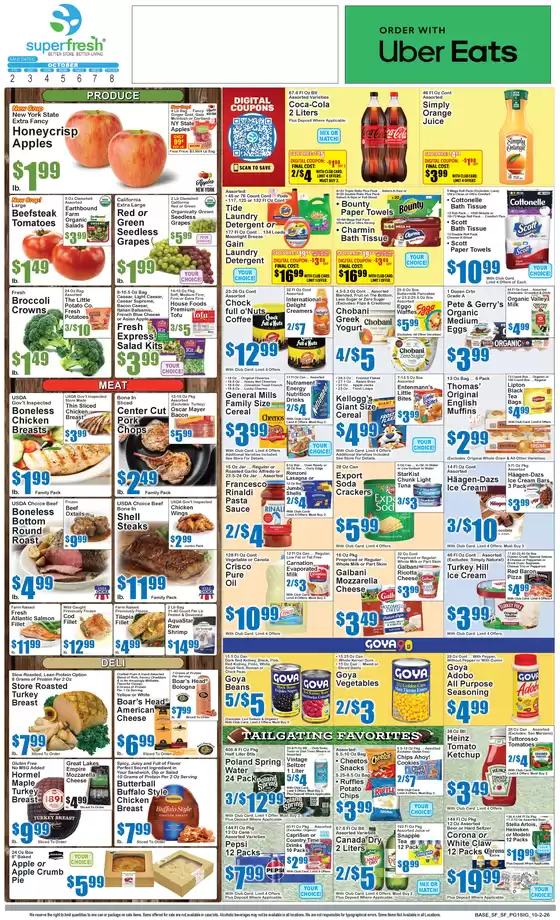 Super Fresh catalogue in Harrison NJ | Super Fresh weekly ad | 2026-10-02T00:00:00.000Z - 2026-10-08T00:00:00.000Z