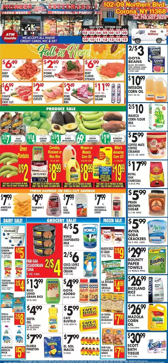 Pioneer Supermarkets catalogue | Great offer for all customers | 2026-10-02T00:00:00.000Z - 2026-10-08T00:00:00.000Z