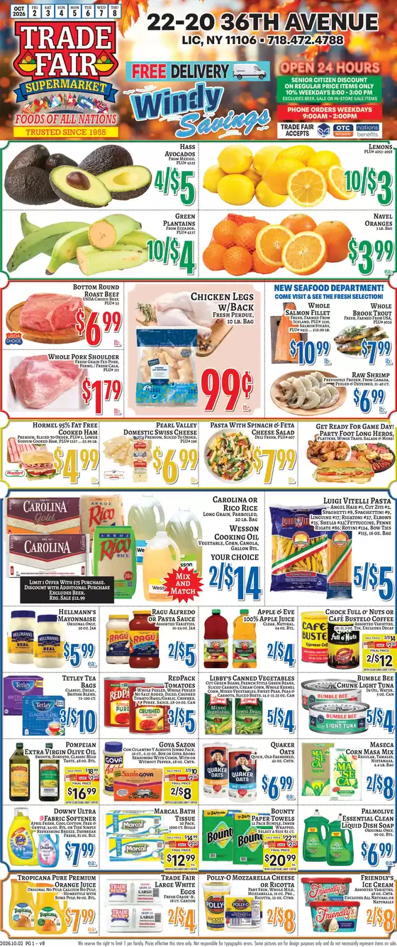 Trade Fair Supermarket catalogue | Discover attractive offers | 2026-10-02T00:00:00.000Z - 2026-10-08T00:00:00.000Z