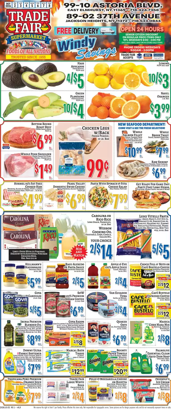 Trade Fair Supermarket catalogue | Special offers for you | 2026-10-02T00:00:00.000Z - 2026-10-08T00:00:00.000Z