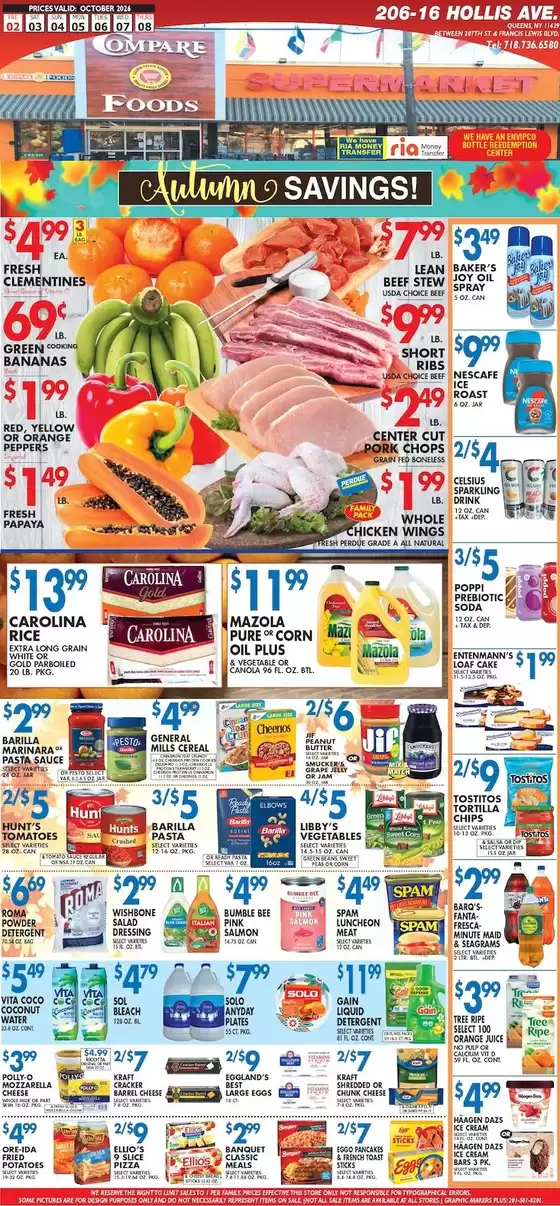 Compare Foods catalogue | Exclusive bargains | 2026-10-02T00:00:00.000Z - 2026-10-08T00:00:00.000Z