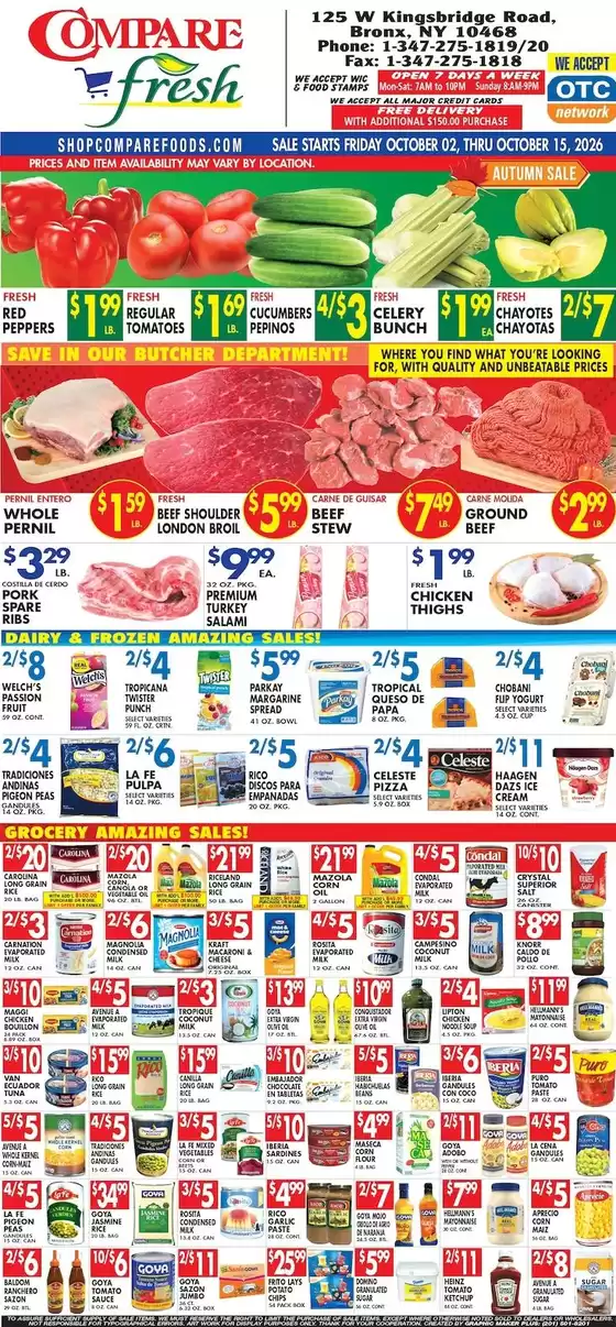 Compare Foods catalogue | Great offer for bargain hunters | 2026-10-02T00:00:00.000Z - 2026-10-15T00:00:00.000Z