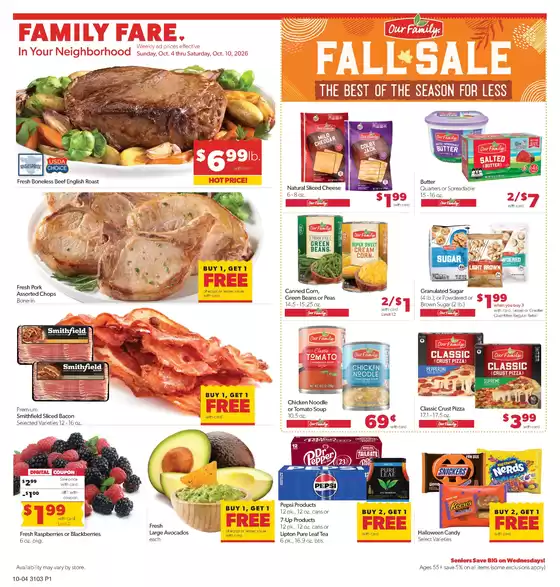 Family Fare catalogue | Great offer for all customers | 2026-10-02T00:00:00.000Z - 2026-10-03T00:00:00.000Z