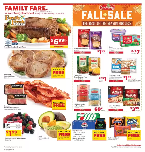 Family Fare catalogue | Attractive special offers for everyone | 2026-10-02T00:00:00.000Z - 2026-10-03T00:00:00.000Z
