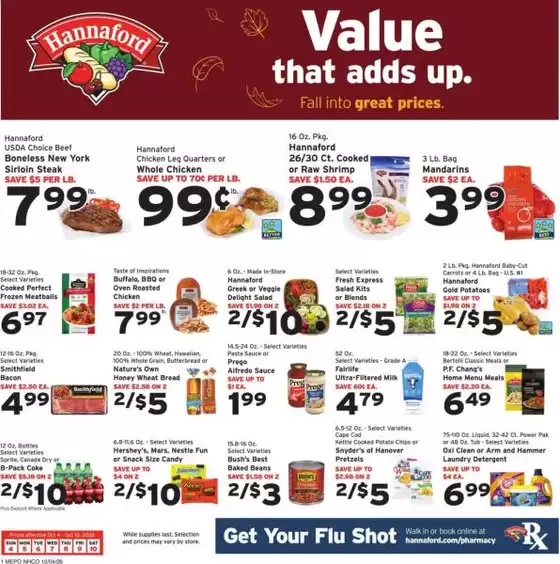 Hannaford catalogue in Seekonk MA | Our best bargains | 2026-10-04T00:00:00.000Z - 2026-10-10T00:00:00.000Z