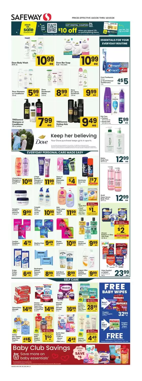 Safeway catalogue in Brunswick MD | Safeway - Eastern - GMI | 2026-10-02T00:00:00.000Z - 2026-10-15T00:00:00.000Z