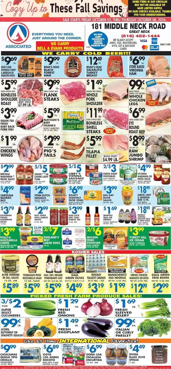 Associated catalogue | Wide range of offers | 2026-10-02T00:00:00.000Z - 2026-10-08T00:00:00.000Z