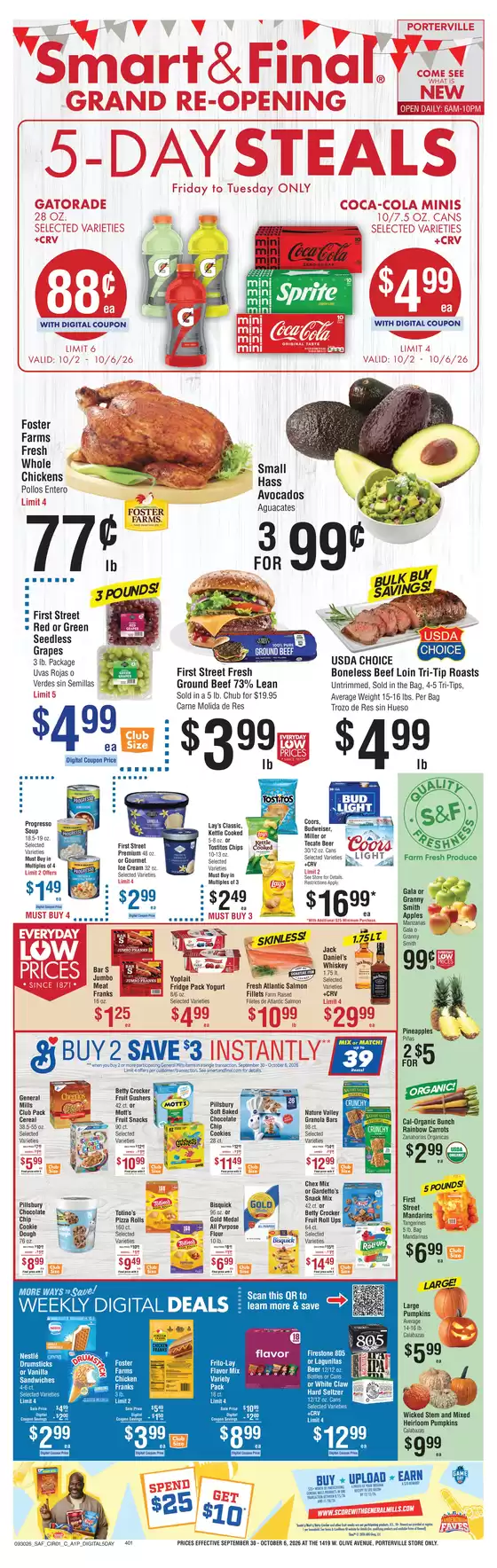 Smart & Final catalogue | Great offer for all customers | 2026-10-02T00:00:00.000Z - 2026-10-06T00:00:00.000Z