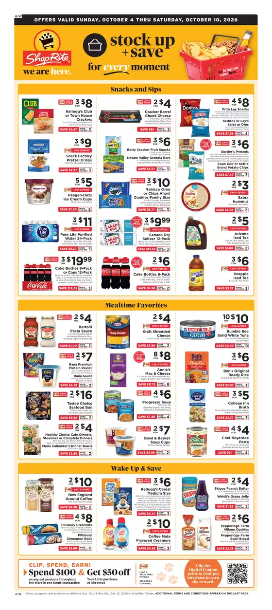 ShopRite catalogue in Wharton NJ | Our best deals for you | 2026-10-01T00:00:00.000Z - 2026-10-10T00:00:00.000Z