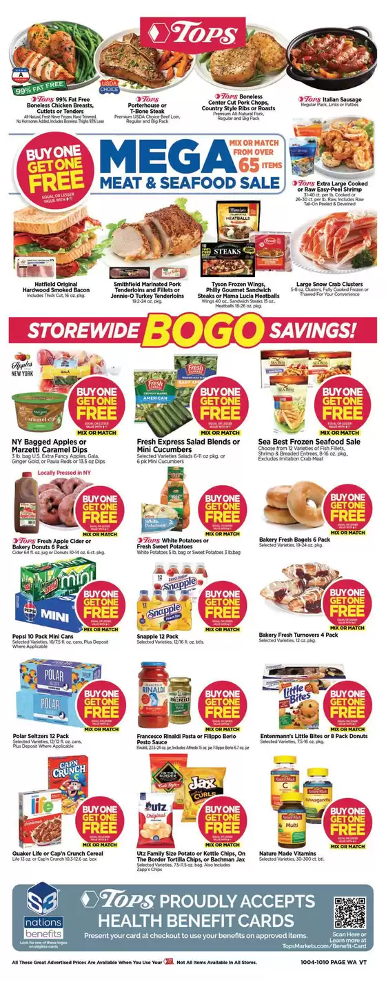 Tops catalogue | New offers to discover | 2026-10-04T00:00:00.000Z - 2026-10-10T00:00:00.000Z