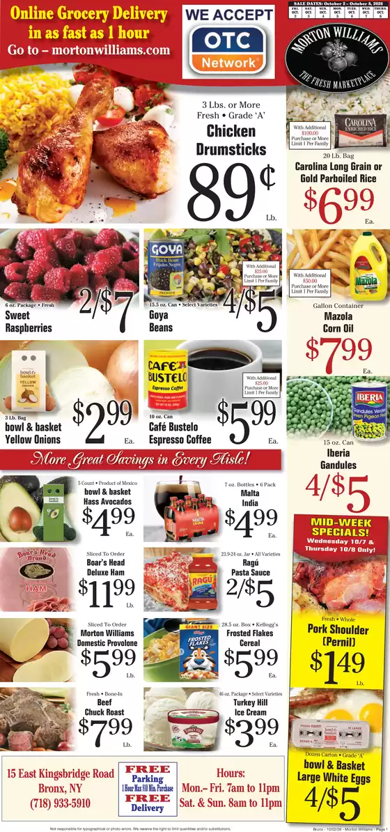 Morton Williams catalogue | Special offers for you | 2026-10-02T00:00:00.000Z - 2026-10-08T00:00:00.000Z