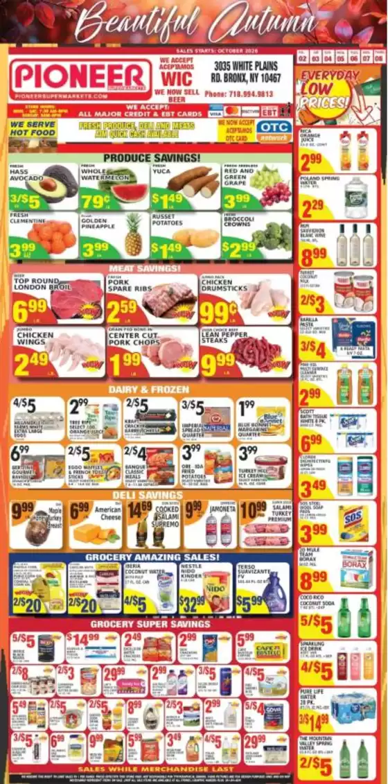 Pioneer Supermarkets catalogue | Discounts and promotions | 2026-10-04T00:00:00.000Z - 2026-10-10T00:00:00.000Z