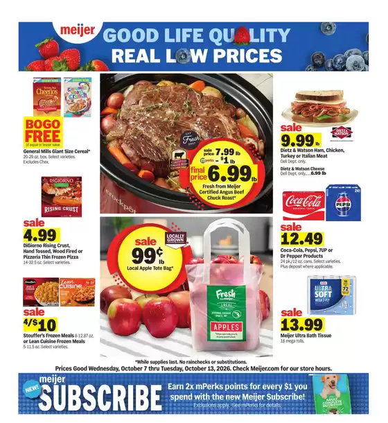 Meijer catalogue in Covington IN | Our best bargains | 2026-10-07T00:00:00.000Z - 2026-10-13T00:00:00.000Z