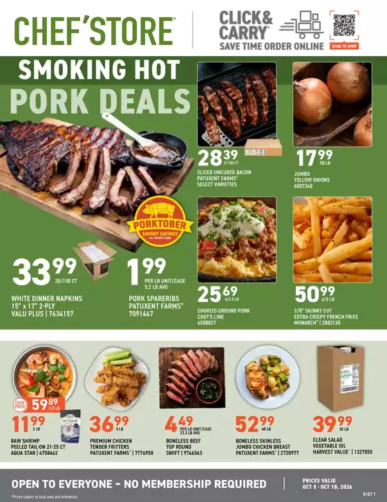 Chef'Store catalogue in Grapevine TX | Discover attractive offers | 2026-10-05T00:00:00.000Z - 2026-10-18T00:00:00.000Z