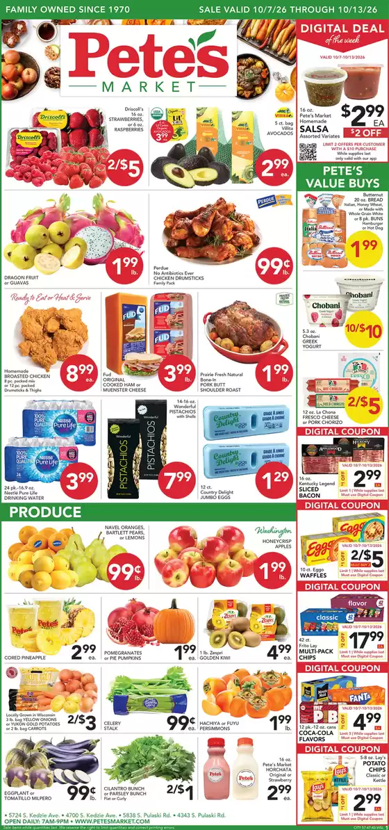 Pete's Fresh Market catalogue in Lyons IL | Our best bargains | 2026-10-07T00:00:00.000Z - 2026-10-13T00:00:00.000Z