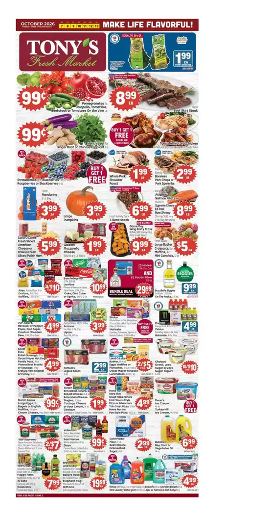Tony's Fresh Market catalogue in Mount Prospect IL | Weekly Ad | 2026-10-07T00:00:00.000Z - 2026-10-13T00:00:00.000Z