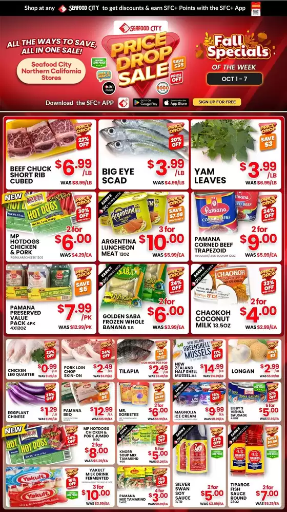 Seafood City catalogue | Seafood City weekly ad | 2026-10-01T00:00:00.000Z - 2026-10-07T00:00:00.000Z