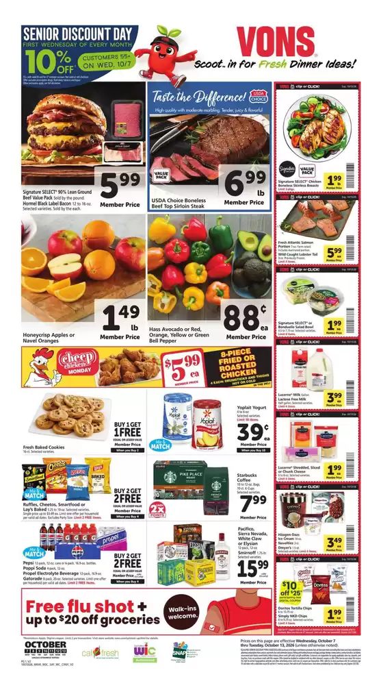 Vons catalogue | Weekly Ad - Norcal | 2026-10-07T00:00:00.000Z - 2026-10-13T00:00:00.000Z