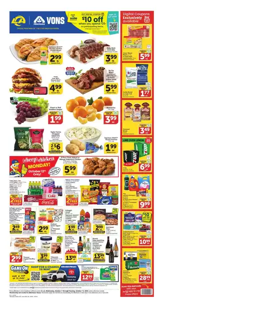 Vons catalogue in San Luis Obispo CA | Weekly Ad - SoCal | 2026-10-07T00:00:00.000Z - 2026-10-13T00:00:00.000Z