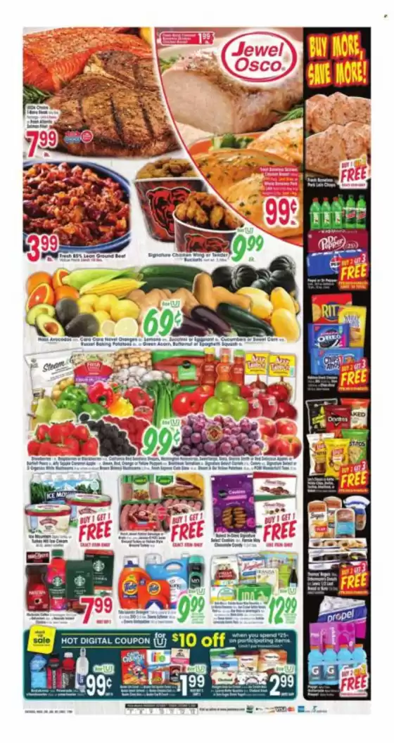 Jewel-Osco catalogue in Mokena IL | Jewel-Osco Weekly ad | 2026-10-07T00:00:00.000Z - 2026-10-13T00:00:00.000Z