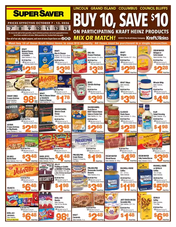 Super Saver catalogue | Exclusive bargains | 2026-10-07T00:00:00.000Z - 2026-10-13T00:00:00.000Z